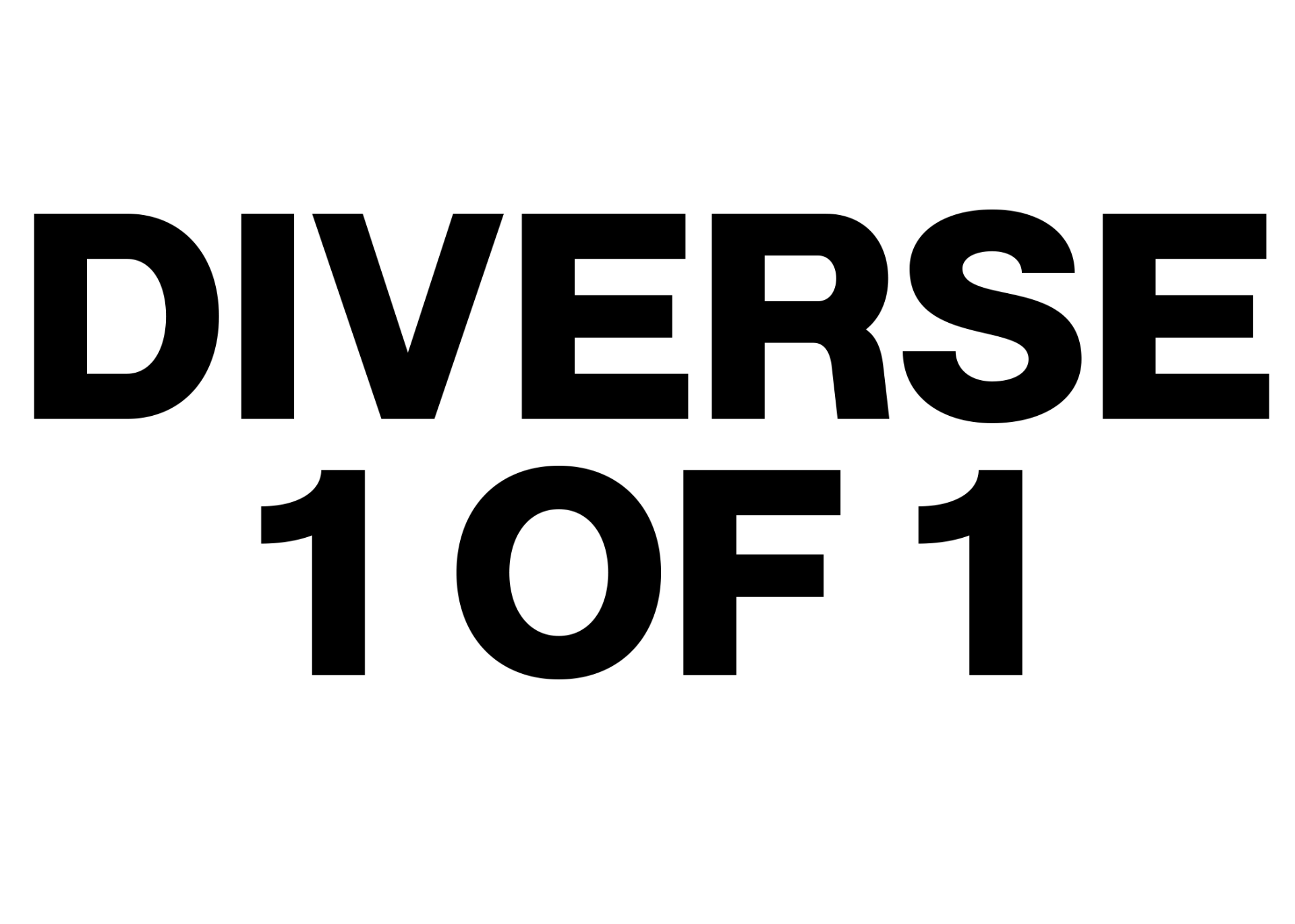 Diverse 1 of 1 logo